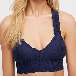 Free People Galloon Lace Racerback
